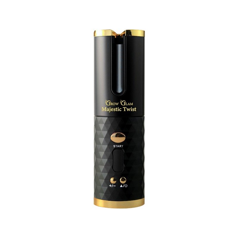 Grow Glam Majestic Twist™ Cordless Automatic Hair Curler
